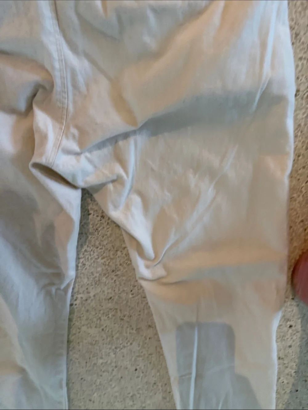 J. Crew Men's 484 White Ecru Chino Pants 31 x 31